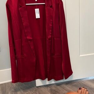 Maurices Vibrant Red Blazer
